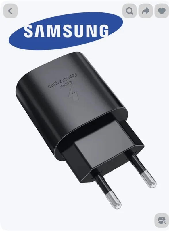 Samsung original.EP-TA 800 25W.  +шнур TYPE-C 6
