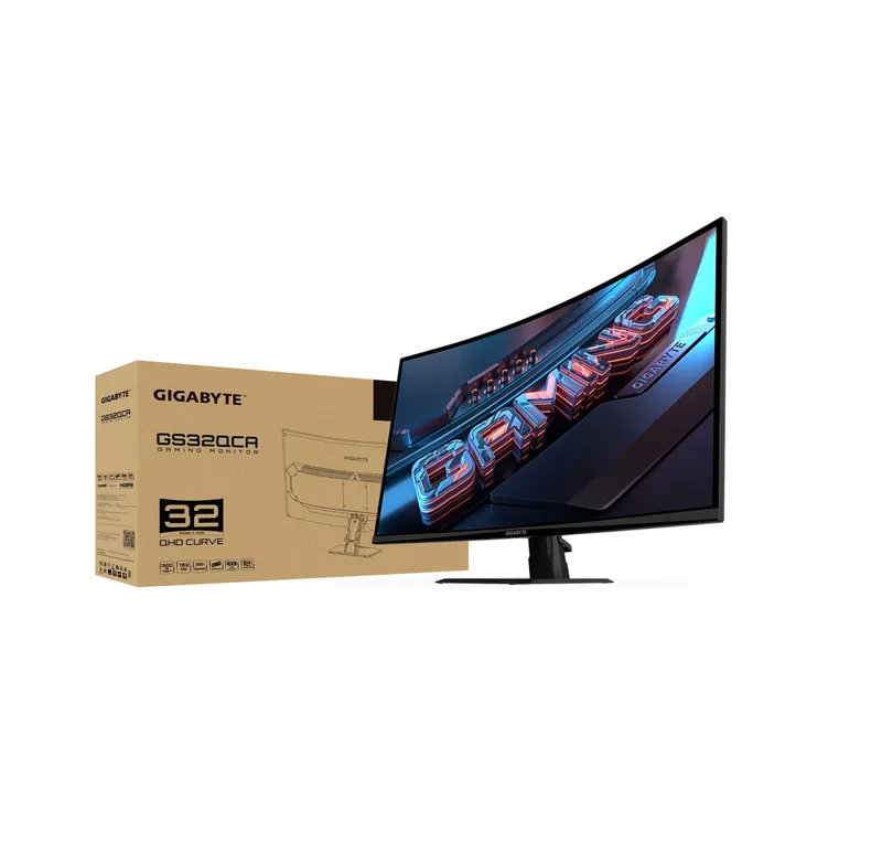 -Монитор Gigabyte - 32" GS32QCA Curved Gaming 180hz QHD (2560 х 1440) 7 -Монитор Gigabyte - 32" GS32QCA Curved Gaming 180hz QHD (2560 х 1440) 7
