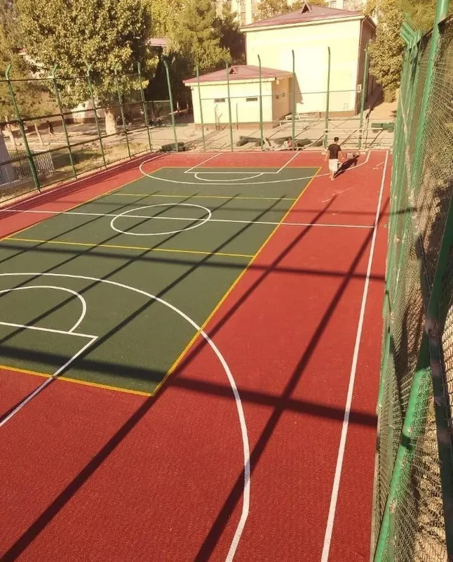 Rezina qoplama — bolalar va sport maydonchalari uchun 8 Rezina qoplama — bolalar va sport maydonchalari uchun 8