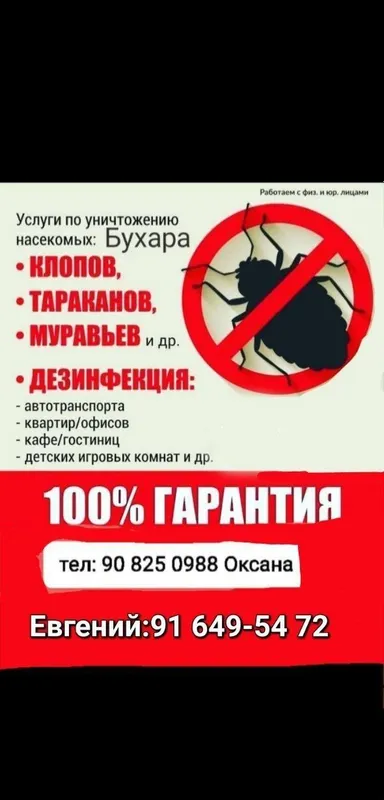 ДЕЗИНФЕКЦИЯ