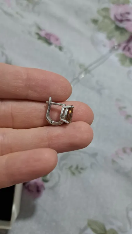 серебро.кулон,серги,колцо,цепочка.камень султанит. 6