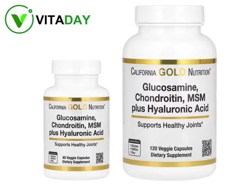 California Gold Glucosamine Chondroitin MSM глюкозамин хондроитин