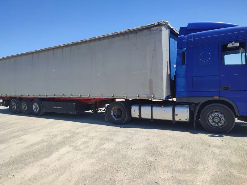 DAF евро 2 с полуприцепом 2