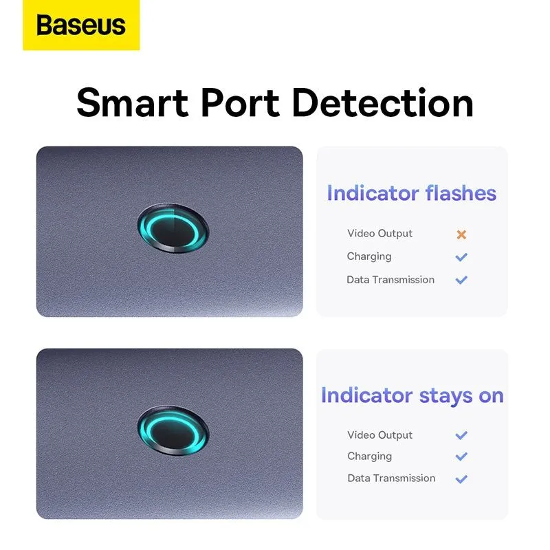 Usb Hub Baseus 5-in-1 (1xHDMI 4K 30Hz + 4xUSB 3.0) — фото 3