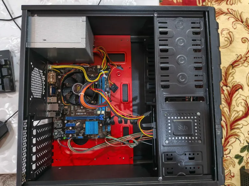 MB - ASUS H61M-K ‎CPU - i3 2100 2/4 ‎RAM - DDR3 4GB ‎SSD - 128 GB — фото 3