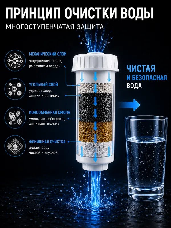 Колба-фильтр AVURA, для кулера, чистая вода 6 Колба-фильтр AVURA, для кулера, чистая вода 6