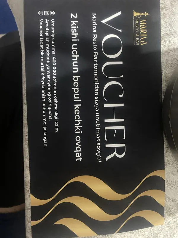 vaucher sotiladi