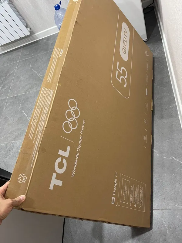 Karobka ni ózi TCL 55 T6D modeliniki Каробка только 2