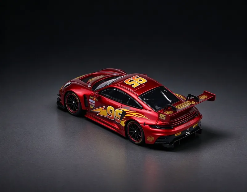 1:64 Porsche 911 GT3 R Makvin kolleksion mashinachasi 5 1:64 Porsche 911 GT3 R Makvin kolleksion mashinachasi 5