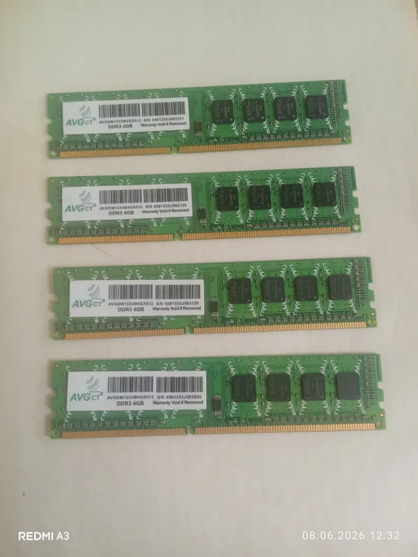 RAM DDR3 4GB — фото 1