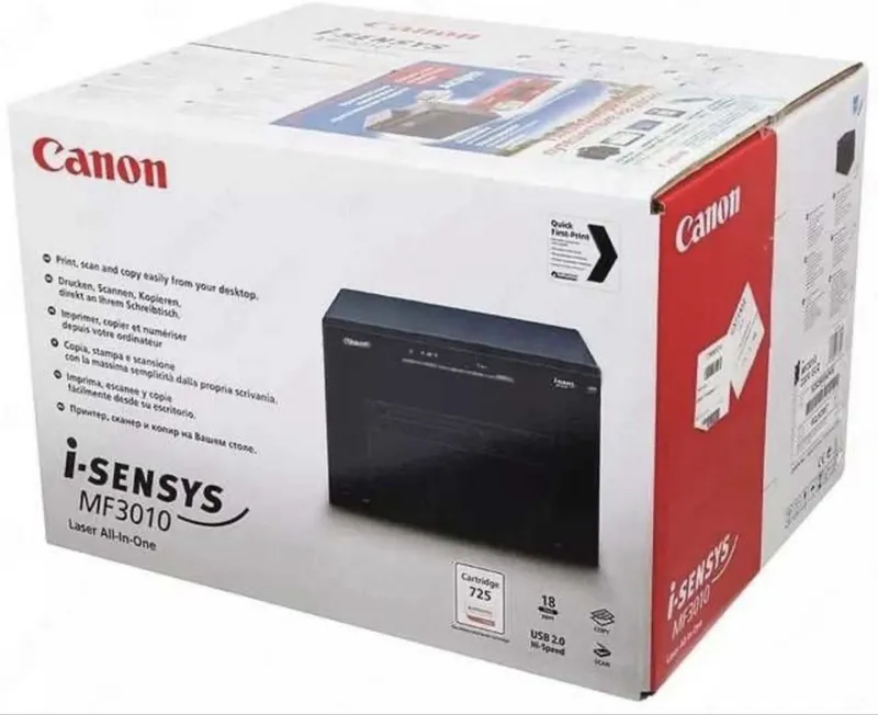 Canon i-SENSYS MF3010 | Принтер / Сканер / Копир 3