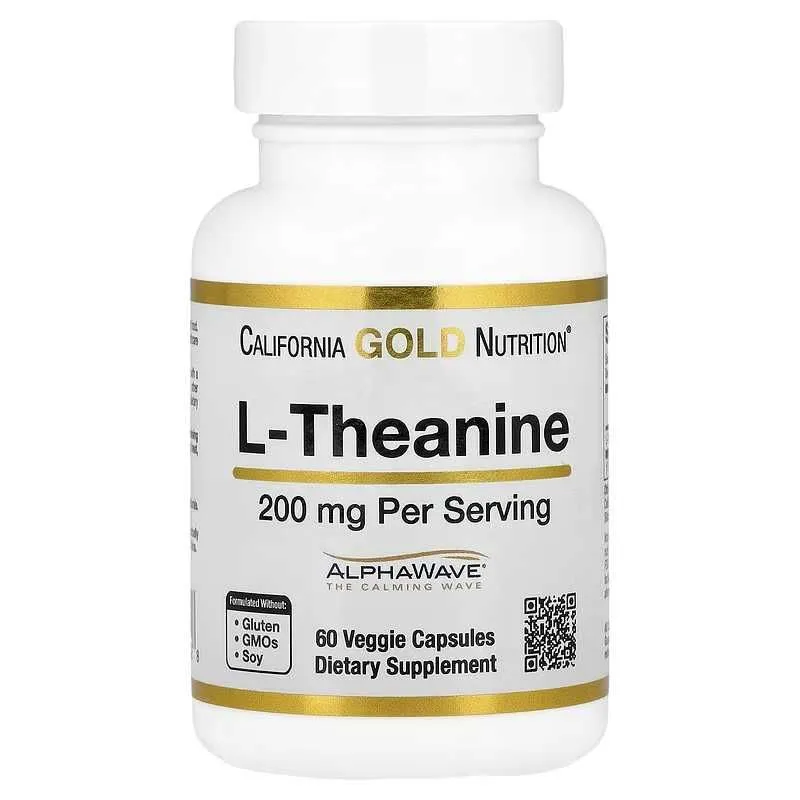 California Gold L-Theanine L-теанин L Theanine L теанин — фото 3
