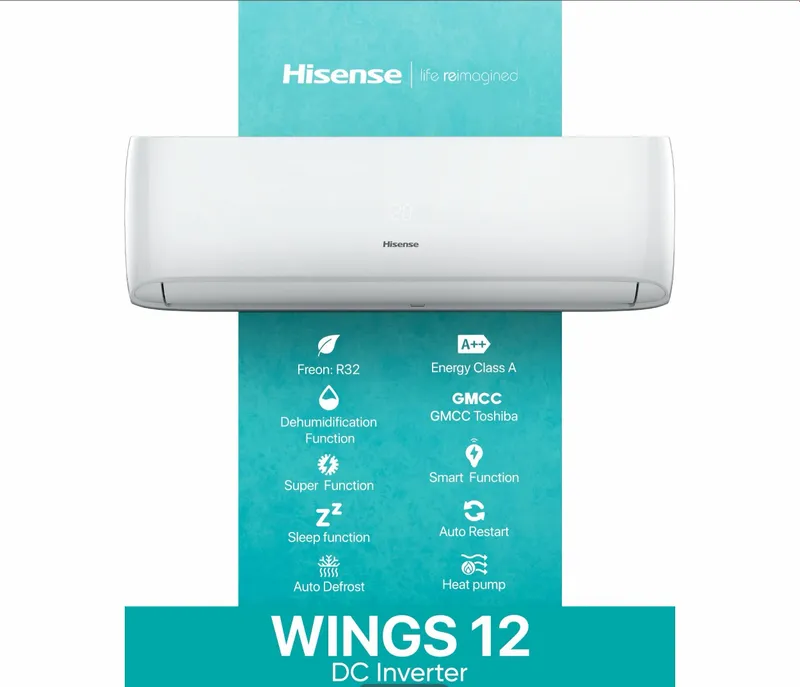 Hisense 12 DC Invektr