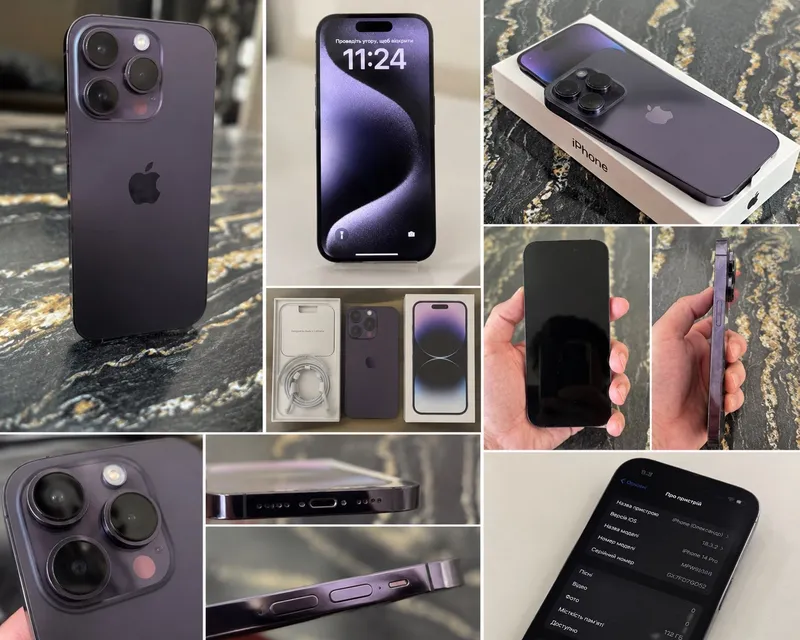 ✅𝐈𝐩𝐡𝐨𝐧𝐞 𝟏𝟒 𝐏𝐫𝐨 92% ikkta sim karta face idsiz