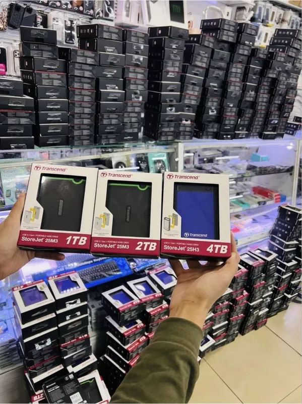 Transcend 1 tb. Transcend 2tb. Toshiba 1 tb. Toshiba 2tb. Seagate 1/2