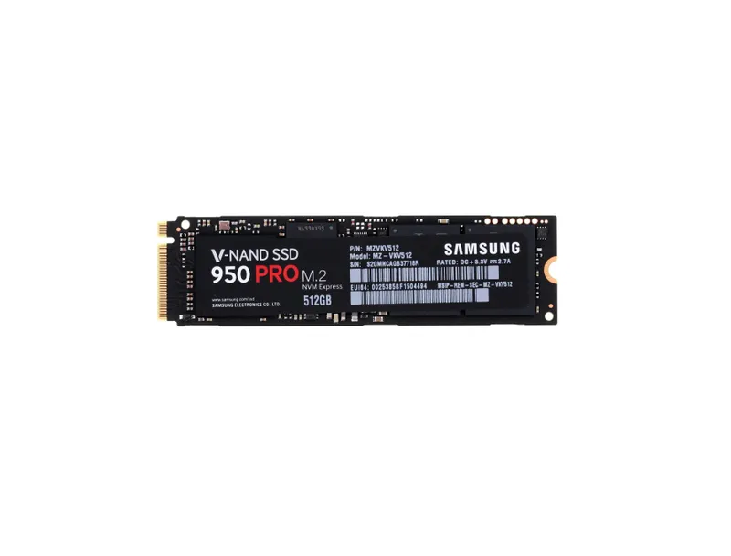 Твердотельный накопитель (SSD) Samsung 512GB M.2 NVMe (2280)