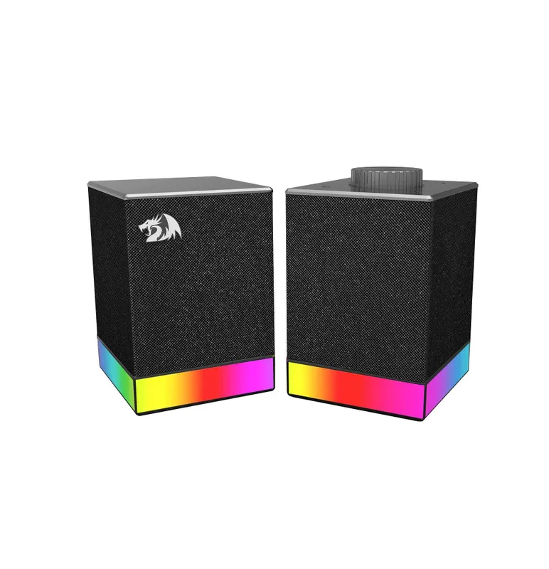 { Redragon GLYPHAS RGB Колонки 2 { Redragon GLYPHAS RGB Колонки 2