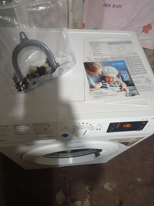 Стиральная машина indesit 6 кг