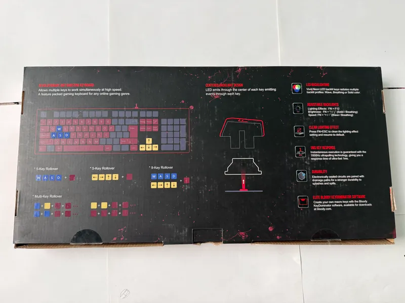 bloody B150N A4Tech Gaming keyboard — фото 1