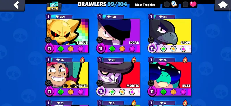 Продаётся аккаунт Brawl Stars 9 Продаётся аккаунт Brawl Stars 9