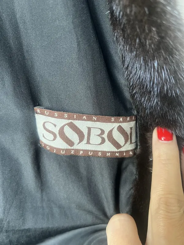 Шуба Roccobella норка & соболь — фото 2