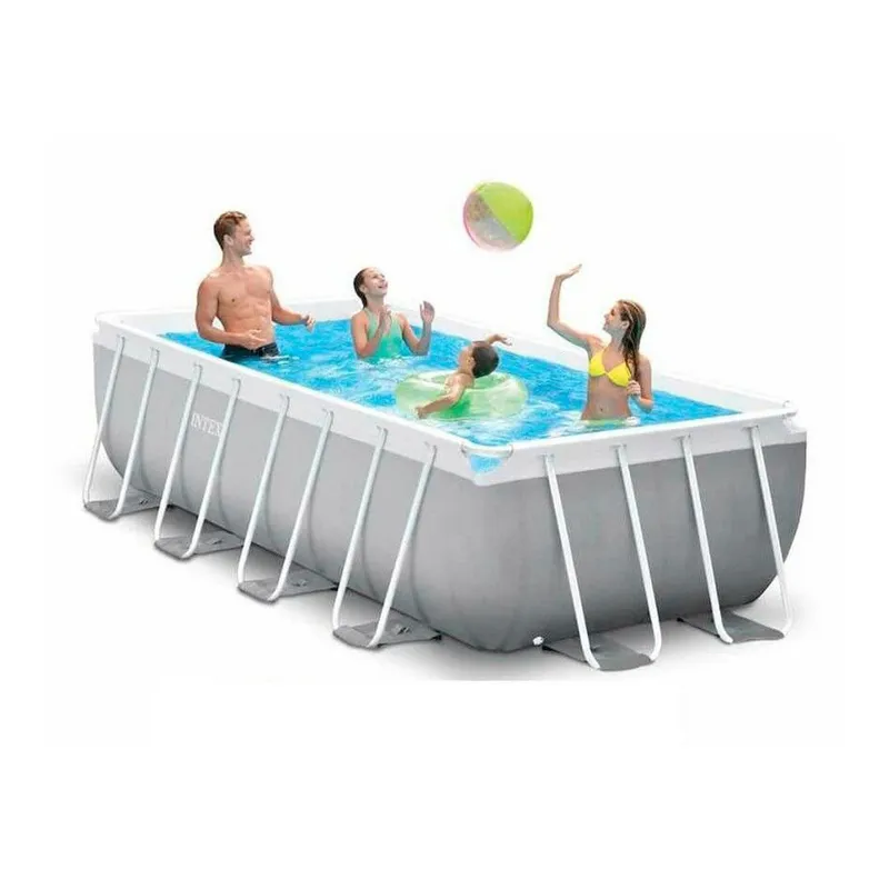 Каркасный бассейн 400×200×100 INTEX стойка бассейн basseyn baseyin — фото 2 Каркасный бассейн 400×200×100 INTEX стойка бассейн basseyn baseyin — фото 2