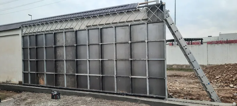 Раздвижные ворота с автоматикой от 500000тыс за 1м2 — фото 2