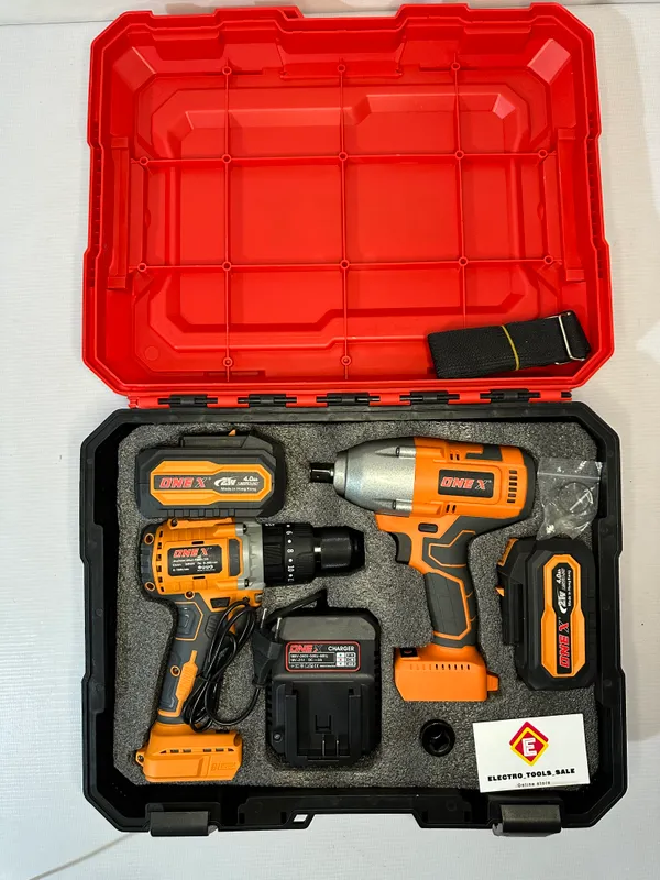 2 в 1 Гайковерт и Шуруповерт ONE-X 21v 4 2 в 1 Гайковерт и Шуруповерт ONE-X 21v 4