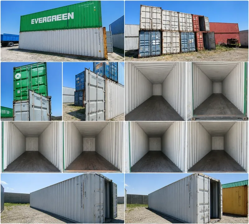 Контейнер морской 40 футов High Cube (40HC / 40HQ) – в наличии Контейнер морской 40 футов High Cube (40HC / 40HQ) – в наличии