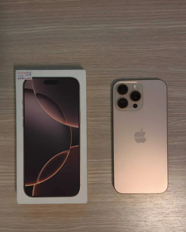 Iphone 16 Pro Max 256GB Desert Titanium E-SIM (LL/A) (идеал) 1 Iphone 16 Pro Max 256GB Desert Titanium E-SIM (LL/A) (идеал) 1