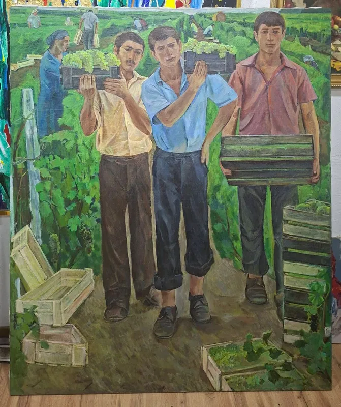 Картина холст масло — фото 1