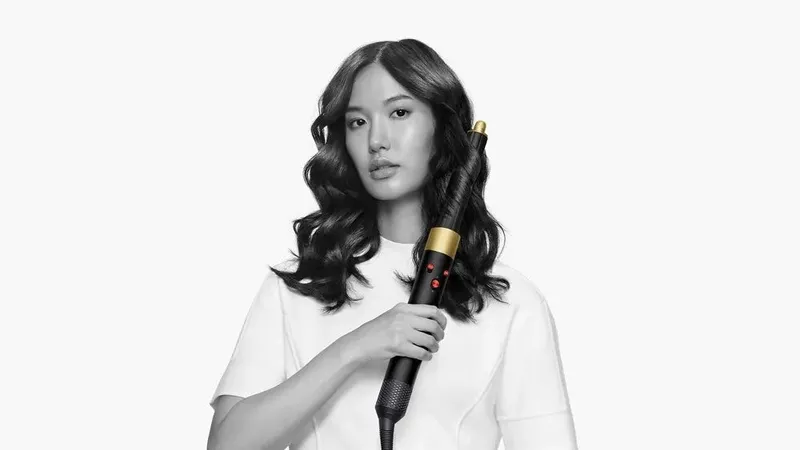 Фен-стайлер Dyson Airwrap HS05 Onyx Gold — фото 3
