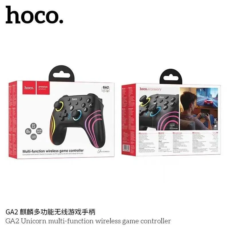 Hoco GA2 — Универсальный Беспроводной Геймпад с RGB. Достака! — фото 4