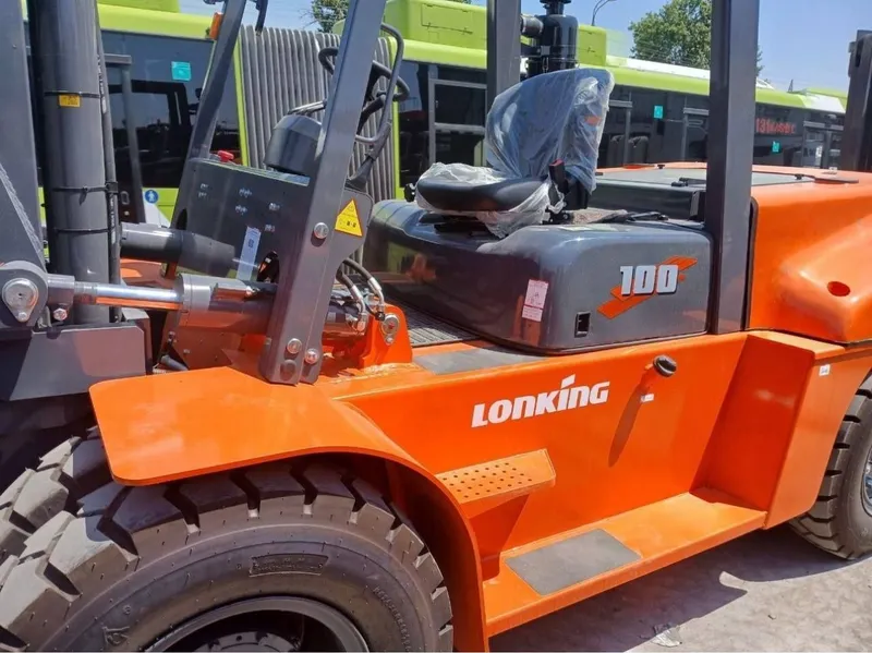 Дизельный вилочный погрузчик Lonking 10 тонн | Высота подъёма 3 метра — фото 1