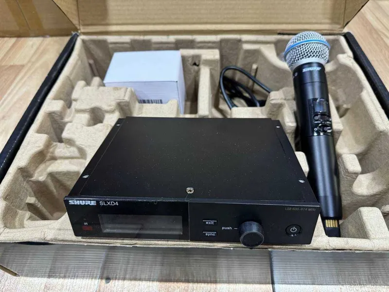 Микрофон для живого вокала SHURE SLXD4 2