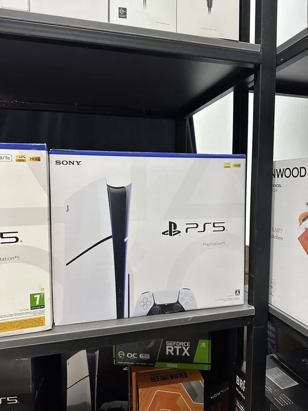 PlayStation 5 Slim с дисковод с бонусом играми 2025 года, доставка — фото 1