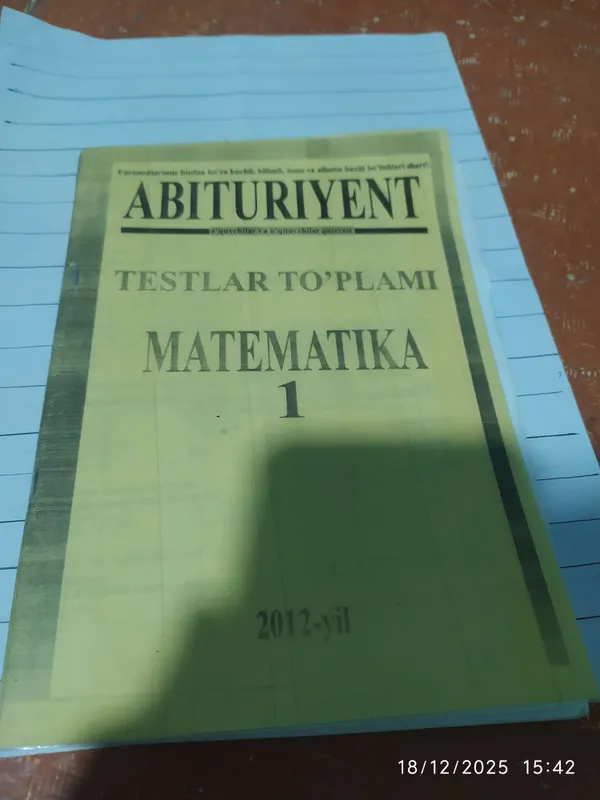 matematika kitob toʻplam