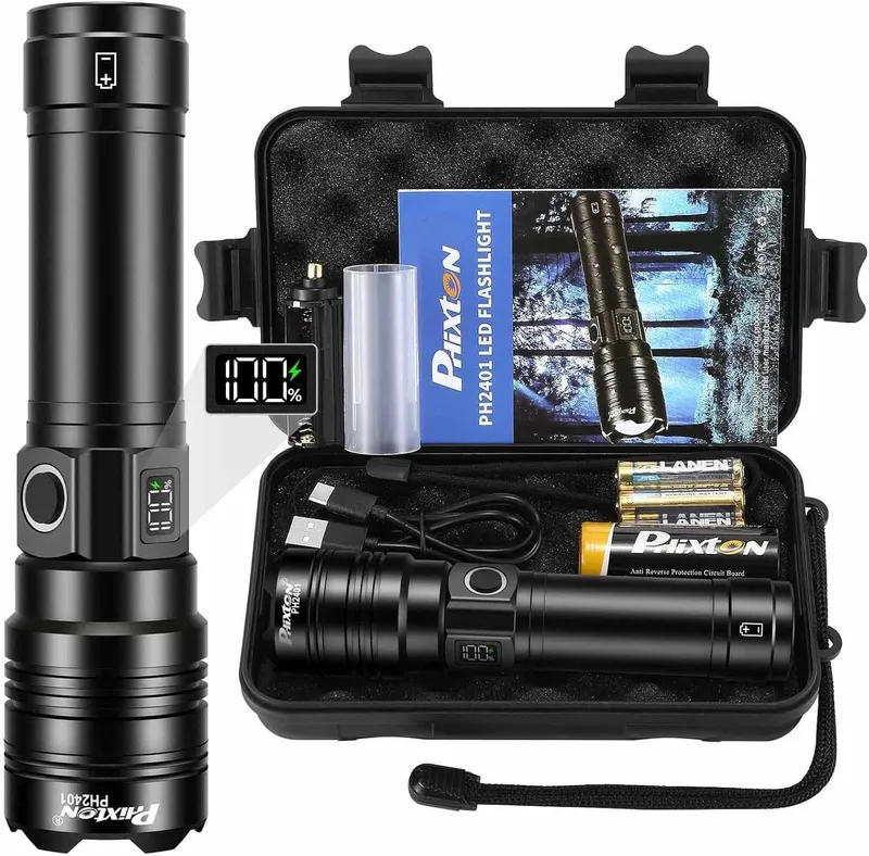Ультраяркий и мощный ручной фонарь PHIXTON PH2401