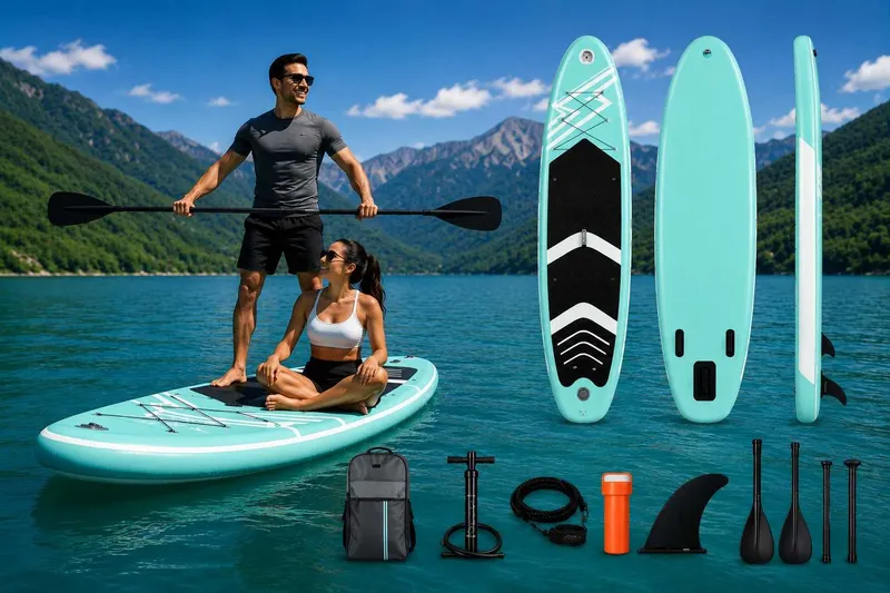 Сапборд SUP Board 335×84 см | Самый широкий | Новый комплект — фото 4