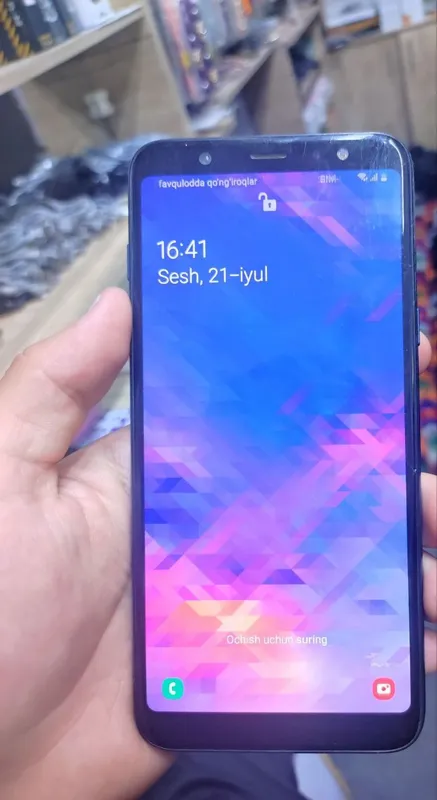 Samsung Galaxy a6+ 1