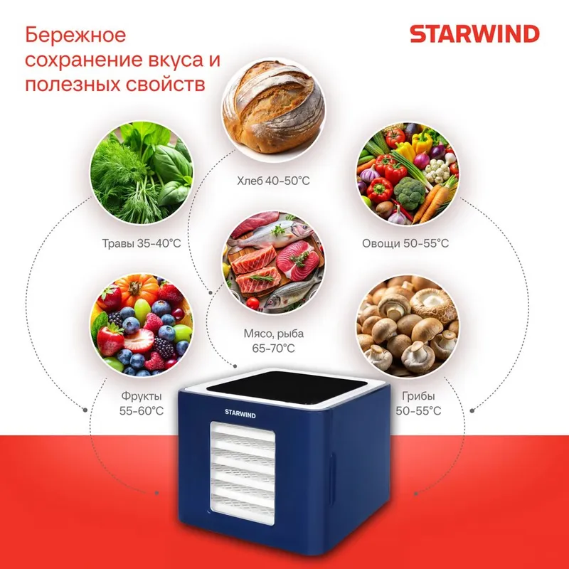 Фруктосушилка STARWIND D9534 4