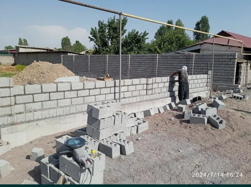 Biton stiyashka shlakablok ishlarini qilamiz
