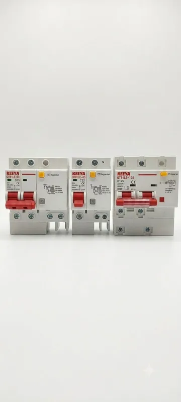 Дифференциальные автоматы KEEYA (32А, 63А, 125А) Новые RCBO