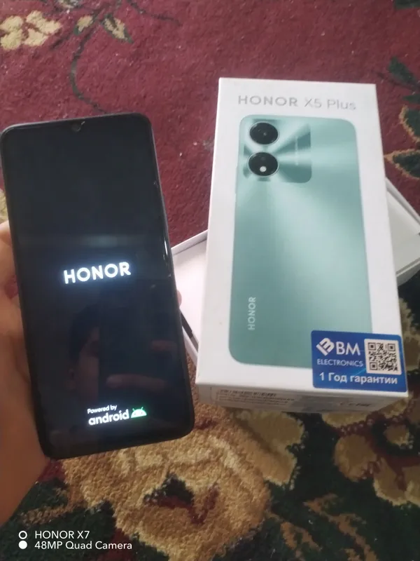 Honor X5 Plus новый, использовался 1 месяц 4 Honor X5 Plus новый, использовался 1 месяц 4