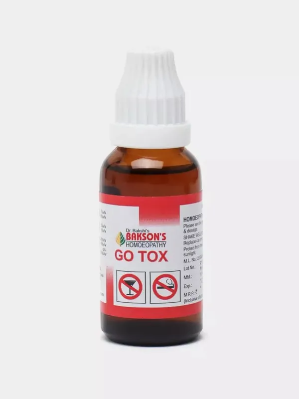 Chekish va alkogolga qarshi tomchilar Go Tox — фото 1
