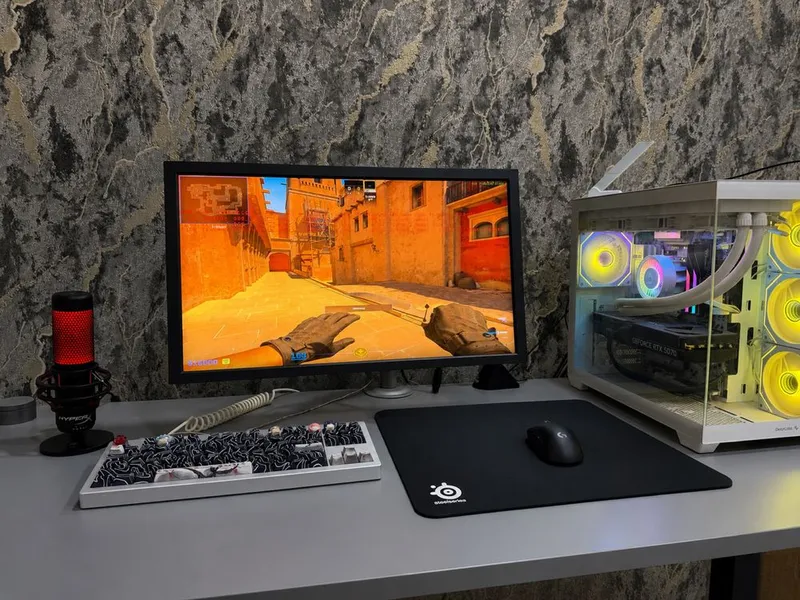 Игровой ПК | RTX 5070 + 9800X3D + Benq Zowie 400Hz | компьютер 1 Игровой ПК | RTX 5070 + 9800X3D + Benq Zowie 400Hz | компьютер 1