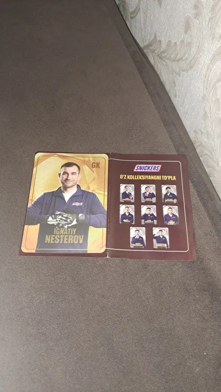 Snickers yangi kecha ochilgan holati ideal narxi kelishamiz 2 Snickers yangi kecha ochilgan holati ideal narxi kelishamiz 2