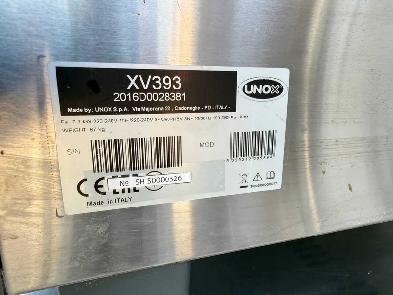 Пароконвектомат UNOX XV 393 CHEFLUX™ 3 Пароконвектомат UNOX XV 393 CHEFLUX™ 3