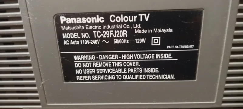 Продам телевизор Panasonic'72 3 Продам телевизор Panasonic'72 3