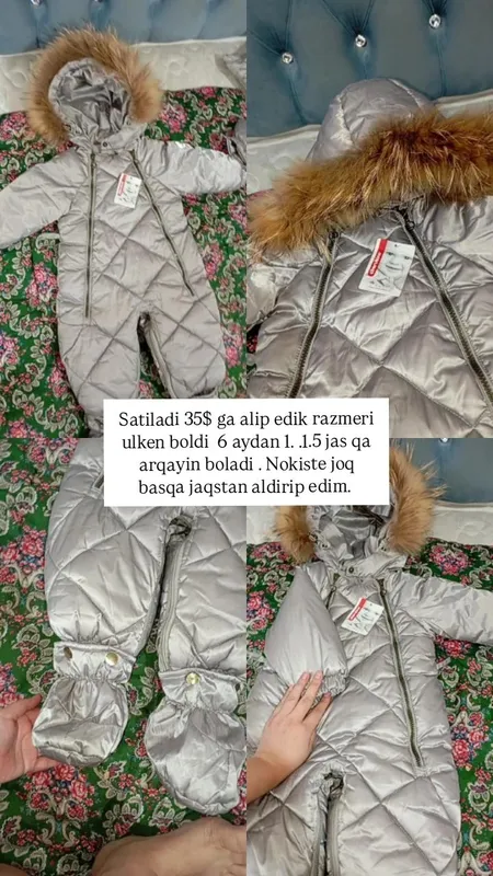 Kombinizon 6 aydan 1.5 jasqa arqayin boladi